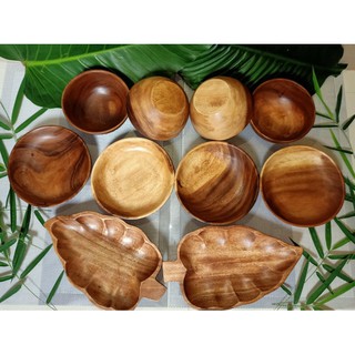 Wooden Plates | Acacia Plates | Round Wooden Plates Set