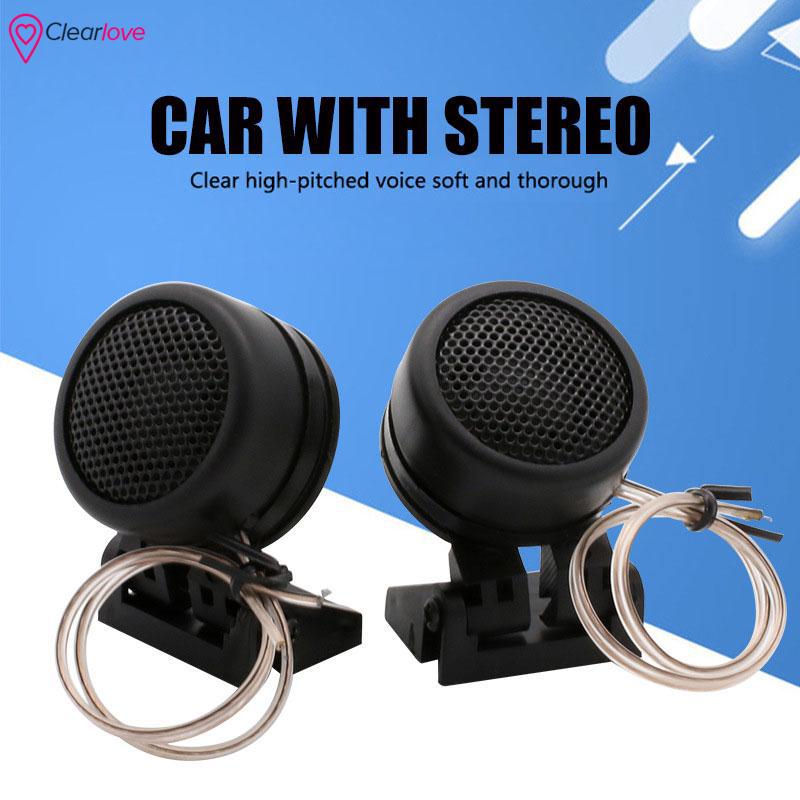 ❤CL Modified Audio Speaker Stereo Car Tweeter Durable