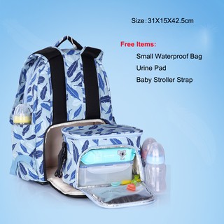 Baby Diaper Bag Backpack Large Capacity Nappy Maternity Bag