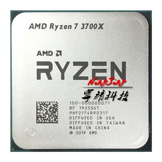 AMD Ryzen 7 3700X R7 3700X 3.6 GHz Eight-Core Sixteen-Thread CPU Processor 65W 7NM L3=32M 100-000000