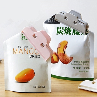 B088 3PCS (Powerful Food Clip) Food bag sealing clip, large snack clip, plastic bag clip (5)