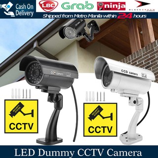 【Fast Delivery】Dummy CCTV Camera Outdoor Indoor Home Security Simulated Video Surveillance
