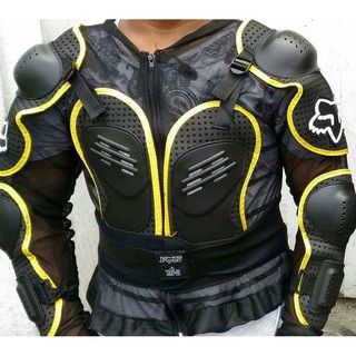fox body armor mesh type,,, full armor. black yellow sale ...