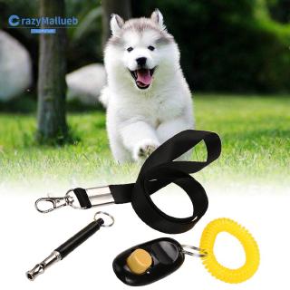 ❤COD-Stock❤Home Supply Ultrasonic Dog Training Whistle&Pet Training Clicker&Free Lanyard