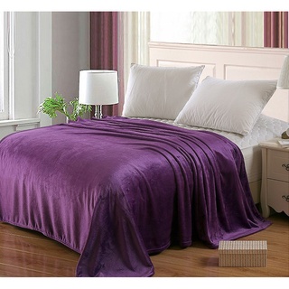 family❁■♗[COD] Good quality Comfortable double size soft kumot microfiber blanket 150x200cm (3)