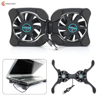 ★Crazy★New Black USB Mini Octopus Laptop Fan Cooler Cooling Pad Folding Coller Fan