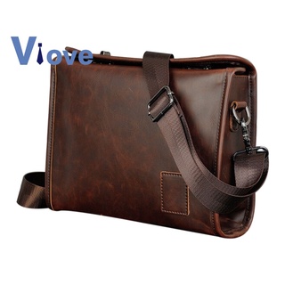 △卍✜【HOT】 Men Leather Messenger Briefcase Laptop Shoulder Crossbody Bag Handbag