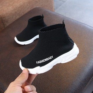 2021 Newest Spring Kid Sneaker Children Casual Shoes Slip-on Breathable Socks Shoes Non-slip Casual