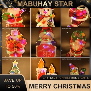 MABUHAY STAR 20 led plastic bracket decorative lights christmas lights fairy lights outdoor lights