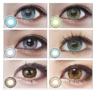 ❤2PCS/SET Soft Big Eye Makeup Coloured Contact Lenses
