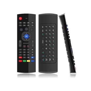 Ready Stock/☸△MX3 MX3 L Backlit Smart T3 Air Mouse Voice Remote Control 2.4G RF Wireless Keyboard Fo (9)