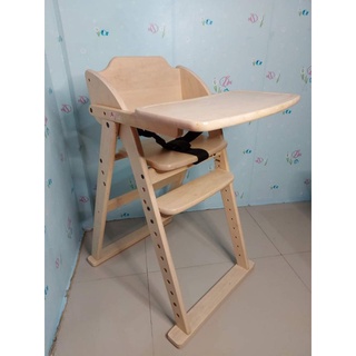 JAPAN QUALITY WOODEN HIGH CHAIR (3)