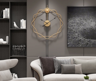 【New Arrivals】Boyida modern simple creative wall clock fashion light luxury clock European office living room decorative clock