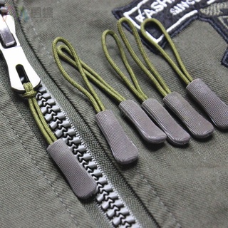 【spot goods】▼DARON 10Pcs Zip Cord Suitcase Zipper Puller Zipper Buckle Rope Fixer Bag Replacement Ta
