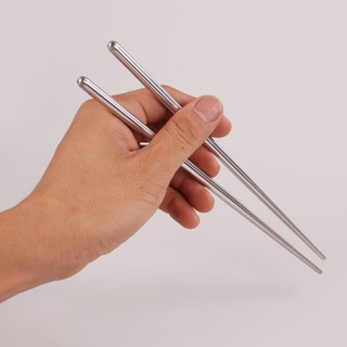 1 pair stainless steel chopsticks