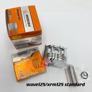 Piston kit with ring xrm125 wave125 Standard size modish