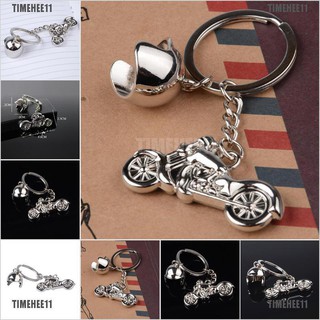 【timehee】Motor Figure key chain Metal Car Key Ring Key Holder Gift Personaliz