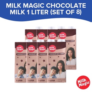 Milk Magic Chocolate Milk Drink 1L (Set of 8) - Healthy Milk Drink (1)