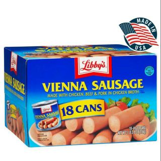 Libby's Vienna sausage 18pcs