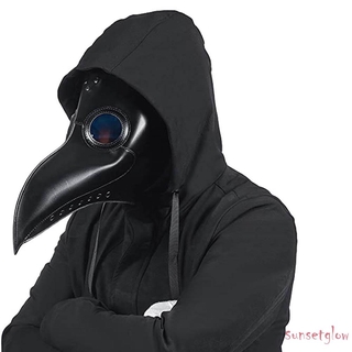 ✤-Plague Bird Beak Doctor Mask Steampunk Scary Long Nose Birds Beak Mask Halloween Cosplay Costume Props (7)