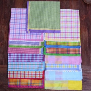 ♦∋◘12Pcs Cotton handkerchief/Panyo