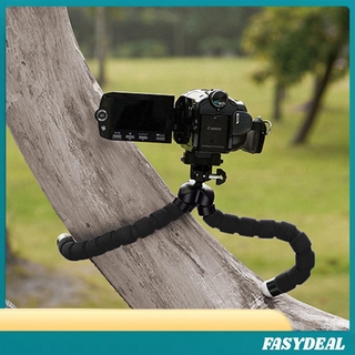 Fasydeal.Universal Octopus Tripod Camera Accessory for GoPro Mobile Phone Camera