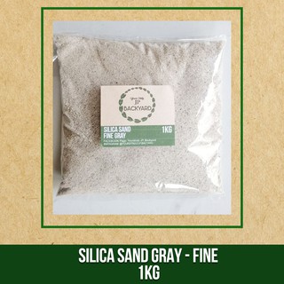 JP Backyard | SILICA SAND GRAY-FINE 1 kg. | for plants, aquarium & flower preservation (1)