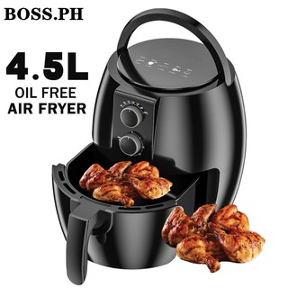 Kitchen Appliances▣【Three-yearwarrant】1350W Multi-function Oil Free Air Fryer 4.5 Liter High Capacit