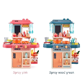 Pretend Toy Educational Kitchen Cooking Utensils Set Toys For Kids
