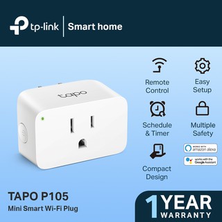 TP-Link Smart Socket | Tapo P105 | Mini Smart Wi-Fi Plug | Home Plug WIFI (1)