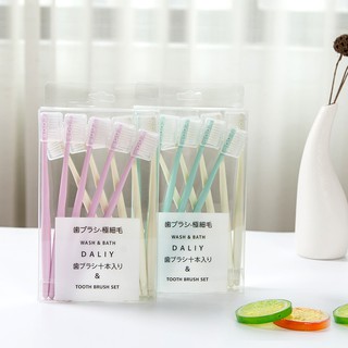 supergogosupply COD# #Mrd Japan Style 10pcs Portable Travel Toothbrush Soft Cute Mini Heads