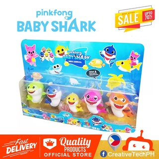 Baby Shark Action Figure Toys for Kids