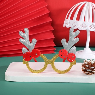 Christmas Decorative Glasses Christmas Gifts for Children Holiday Party Creative Glasses Frame (3)