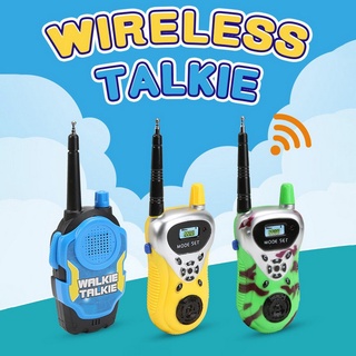 Spot goods 2 PCS Intercom Walkie Talkie Kids Mni Portable Two-Way Mobile Phone Toys two-way radio 0.