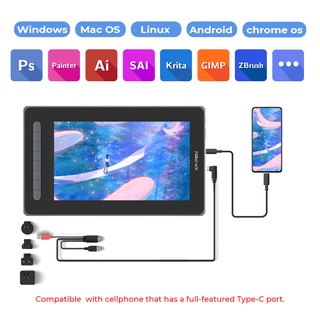 【NEW Arrival】XP-PEN Artist 12 (2nd Gen)Pen Display Drawing Display With X3 Elite Stylus Drawing Tablet With Screen Support Tilt Function With Full Lamination Technology 127% sRGB Color Gamut With 8192 Levels Battery-free Stylus (6)