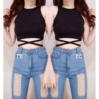 Korean Trendy Tie style Tops on hand Limited stocks only!