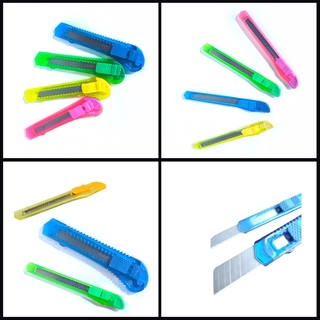 Small and Large Cutter Blade / Plastic Cutter / Assorted Color Cutter / Retractable Cutter / Blade