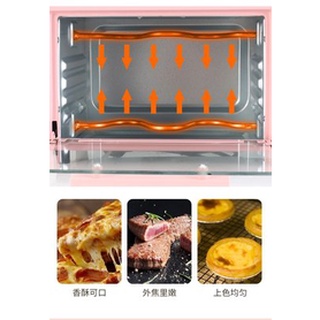 ♛≈Mini electric oven household multifunctional automatic small baking oven 12 liters large capacity