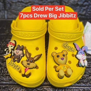 Crocs BIG Drew Jibbitz Only 7pcs/Set