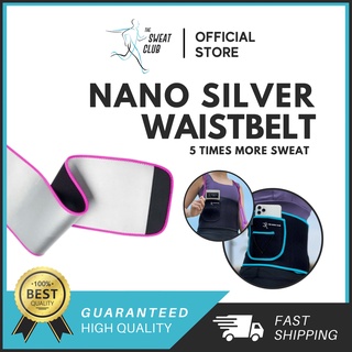Nano Silver Instant Hourglass Slim Waist Belt Wait Trimmer Wrap Trainer Waistbelt