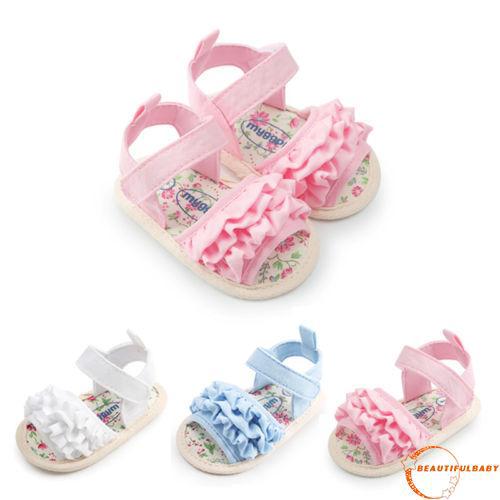 UPU-Baby Girl Shoes Flower baby Toddler Princess First