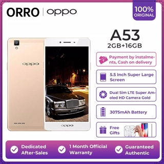 OPPO A53 Octa Core （2G+16G）Official Global Version【Free Tempered Glass】5.5 Inch 3075 mAh Dual Sim