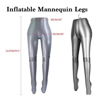 Inflatable leg mannequin