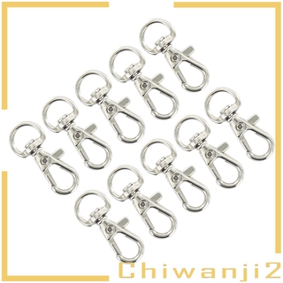 [CHIWANJI2] 10pcs/Lot Swivel Trigger Clip Snap Hook Lobster Clasp Keychain Bag D Ring