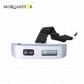 50 kg/110lb Portable Electronic Luggage Scale (Sliver) (1)