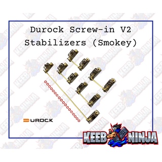 Durock Screw-in V2 Stabilizers (Smokey | Clear | Nero)