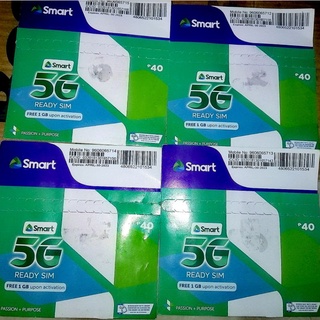 Smart prepaid 5G sim card