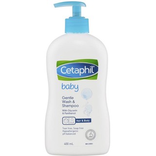 Cetaphil Baby Moisturizing lotion and shampoo 400ml