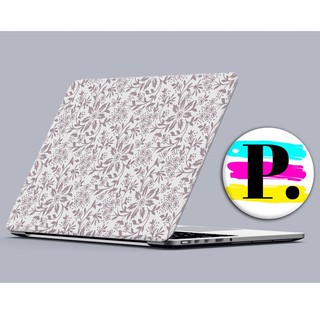 elegant floral Laptop Skin Laptop Sticker Back Cover