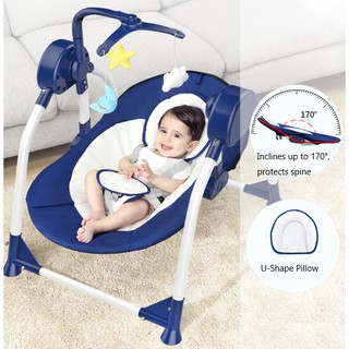 Baby's Electric Rocking Cradle (1)
